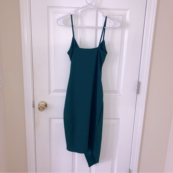 PrettyLittleThing Dress Hunter Green - Picture 2 of 3